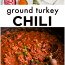 All-Natural Turkey Chili