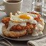 Chicken Fried Steak And Eggs