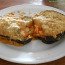 Eggplant Parmigiana Sandwich