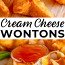 Fried Cheese Wontons