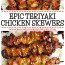 Grilled Chicken Skewers