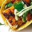 Gegrillter Fisch-Taco