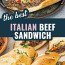 Italian Steak Sandwich