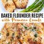 Potato-Crusted Flounder