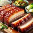 Roast Pork With Chinese Veg.