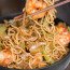 Shrimp Or Beef Chow Mein