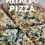 Spinach Alfredo Pizza