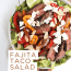 Taco-Salat-Fajitas