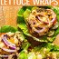 Veggie Burger Wrap